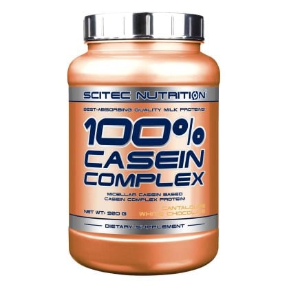 100 Casein Complex 920g efeito Scitec Nutrition